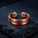 Jiki - Bague Cuivre Magnétique