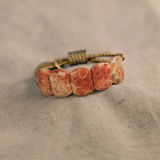 Moonga - Bracelet Cuivre et Corail