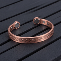 Koen - Magnetic Copper Bangle Bracelet