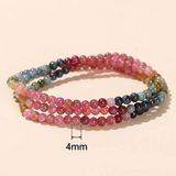 Sourivone - Bracelet/Collier Tourmaline Multicolore