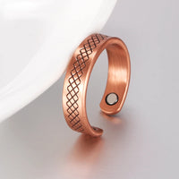 Jiki - Bague Cuivre Magnétique