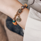 Sangi - Bracelet Cuivre et Perle Dzi Sacrée