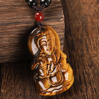Guanyin - Collier Œil de Tigre