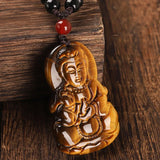 Guanyin - Collier Œil de Tigre