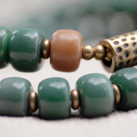 Mu - Bracelet Cuivre et Graine de Bodhi