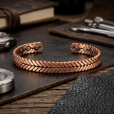 Reiki - Bracelet Jonc Cuivre Magnétique