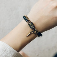 Dae - Bracelet Cuivre et Obsidienne
