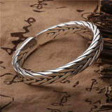 Genki - Bracelet Jonc Homme Argent