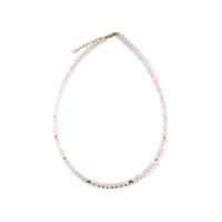 Priya- Halskette Rosenquarz