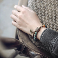 Bodhi - Bracelet Cuivre et Graine de Bodhi