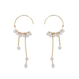 Dang - Boucles d'Oreilles Or et Perles d'Eau Douce