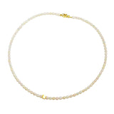 Kiyomi - Collier Or et Perle d'Eau Douce