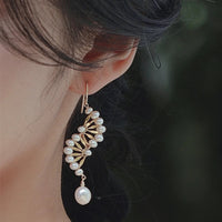 Nami - Boucles d'Oreilles Or et Perles d'Eau Douce