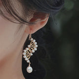 Nami - Boucles d'Oreilles Or et Perles d'Eau Douce