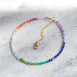 Hinode - Bracelet Multicolore Pierres Fines et Précieuses