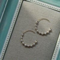 Motee - Boucles d'Oreilles Or et Perles d'Eau Douce