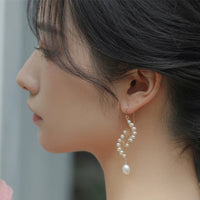 Nami - Boucles d'Oreilles Or et Perles d'Eau Douce