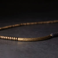 Dore - Bracelet/Collier Cuivre et Pierre de Lave