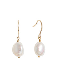 Perla - Boucles d'Oreilles Or et Perles d'Eau Douce