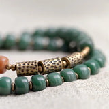 Mu - Bracelet Cuivre et Graine de Bodhi