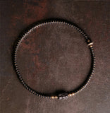 Kage - Bracelet Cuivre et Bois d'Ébène