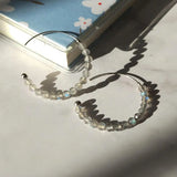 Ladola - Boucles d'Oreilles Argent et Labradorite