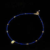 Yozora - Collier Or et Lapis Lazuli