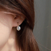 Perla - Boucles d'Oreilles Or et Perles d'Eau Douce