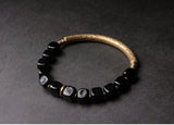 Nozomu - Bracelet Cuivre et Onyx