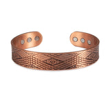 Ishaan - Bracelet Jonc Cuivre Magnétique