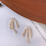 Arkida - Boucles d'Oreilles Or et Perles d'Eau Douce