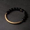 Nozomu - Bracelet Cuivre et Onyx