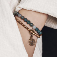 Shinrin - Bracelet Cuivre et Agate