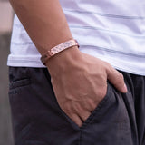 Van - Bracelet Jonc Cuivre Magnétique