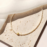 Kiyomi - Collier Or et Perle d'Eau Douce