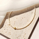 Kiyomi - Collier Or et Perle d'Eau Douce