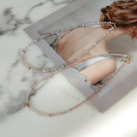 Priya - Collier Quartz Rose