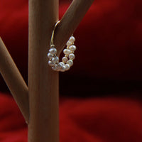 Motee - Boucles d'Oreilles Or et Perles d'Eau Douce