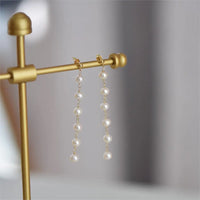 Ivory - Boucles d'Oreilles Or et Perles d'Eau Douce