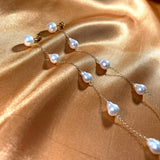 Motikan - Boucles d'Oreilles Or et Perles d'Eau Douce
