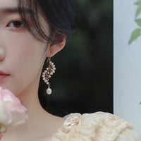 Nami - Boucles d'Oreilles Or et Perles d'Eau Douce