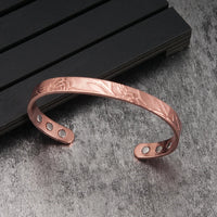 Sampa - Bracelet Jonc Cuivre Magnétique