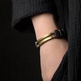 Vir - Bracelet Cuivre et Bois d'Ebène
