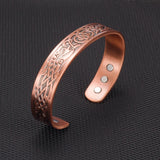 Tong - Bracelet Jonc et Bague Cuivre Magnétiques