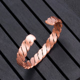 Kintsugi - Bracelet Jonc Cuivre Magnétique