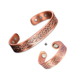 Tong - Bracelet Jonc et Bague Cuivre Magnétiques