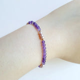 Ametista - Bracelet Améthyste et Perle