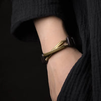 Vir - Bracelet Cuivre et Bois d'Ebène