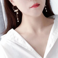Dang - Boucles d'Oreilles Or et Perles d'Eau Douce