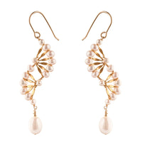 Nami - Boucles d'Oreilles Or et Perles d'Eau Douce